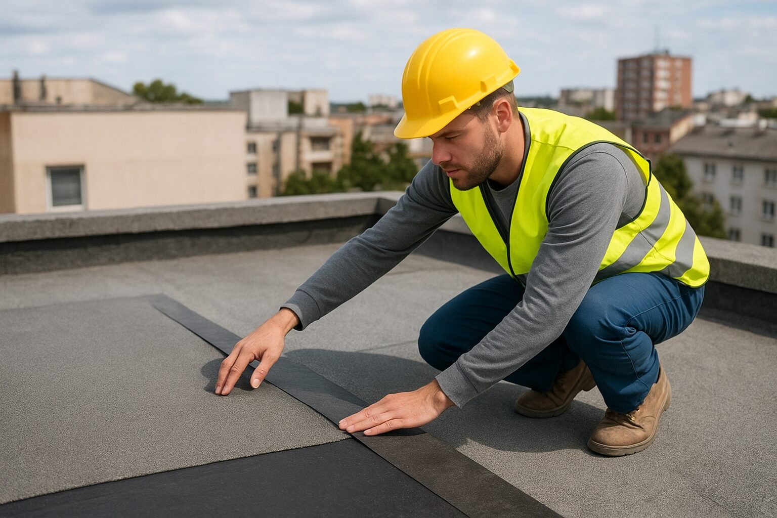 Comment améliorer la construction d'un toit trop plat sans tout devoir défaire